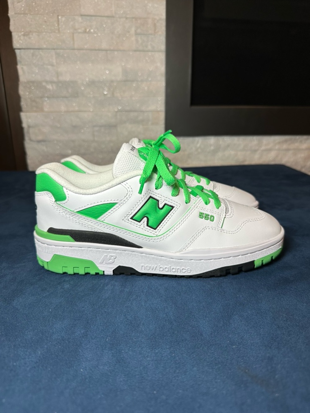 New Balance 550 White/Green Sneakers Men’s Size 7 – New